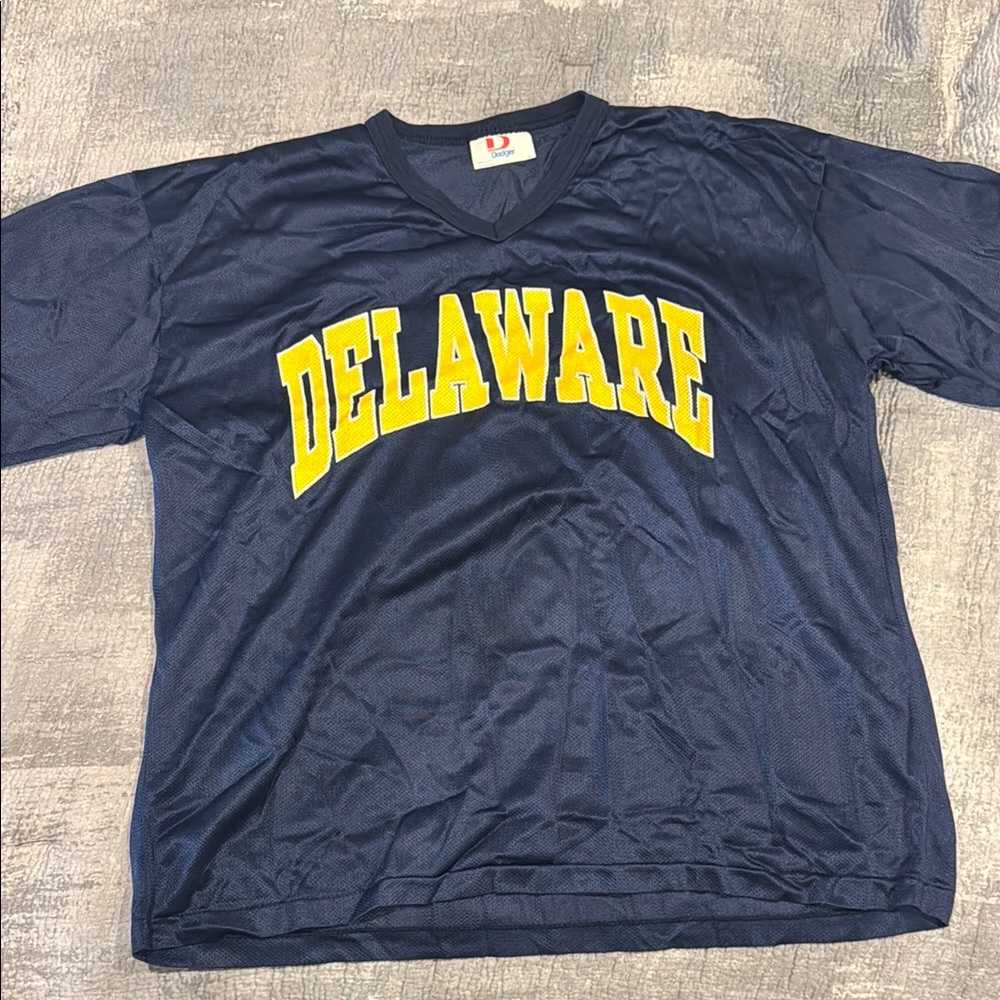Vintage 1993 Delaware Navy Blue Jersey